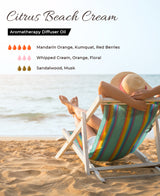 CITRUS BEACH CREAM Aromatherapy Diffuser Oil (6919539884237)